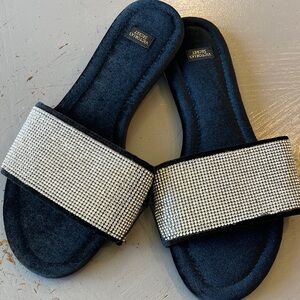 Victoria secret sparkle slippers